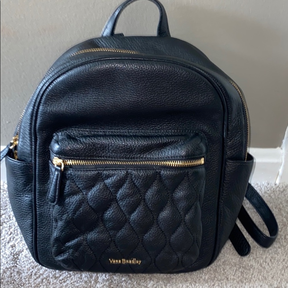 Gorgeous Vera Bradley leather backpack